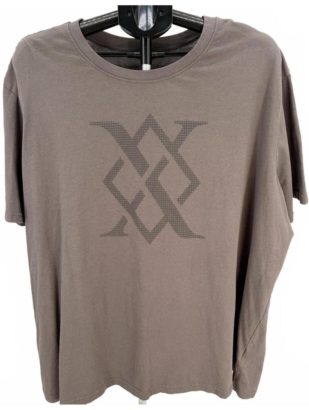 Express T-Shirt 3XL Brown Soft Cotton Casual Faded Style